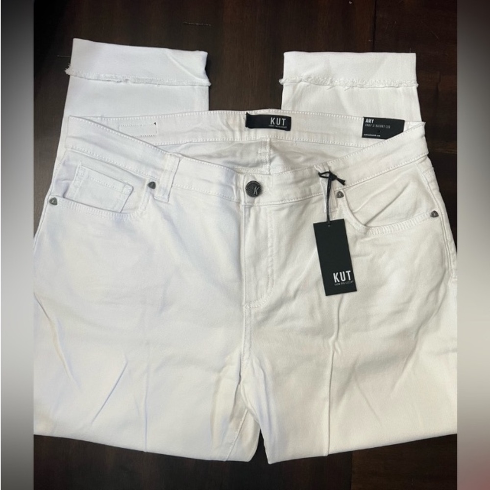 Cut from the kloth NWT white jeans - Picture 4 of 9